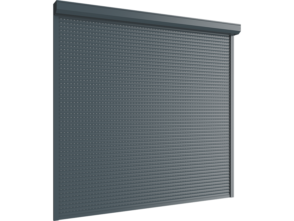 Рольставни из перфорированного профиля (частичное пропускание света) RH45PN